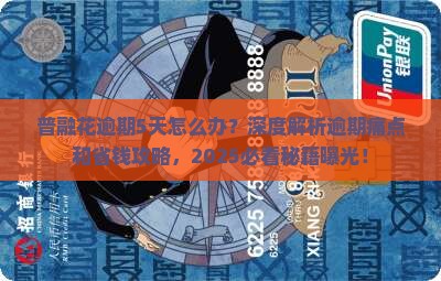 普融花逾期5天应该如何处理