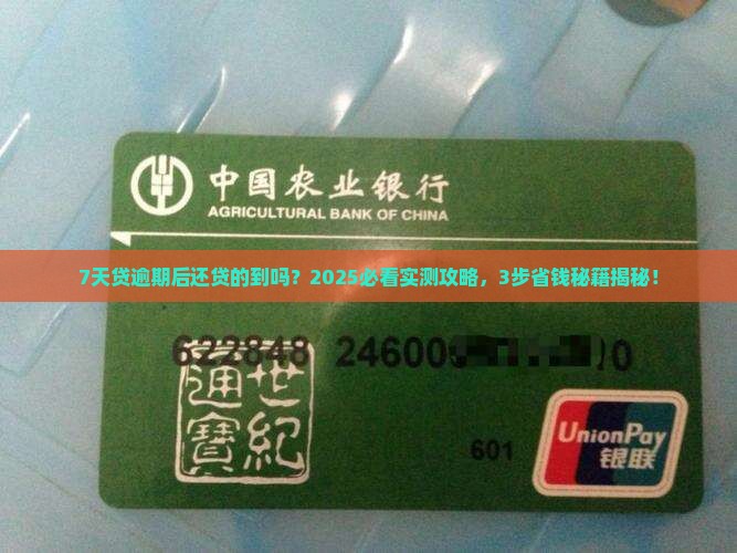 7天贷逾期后还贷的到吗