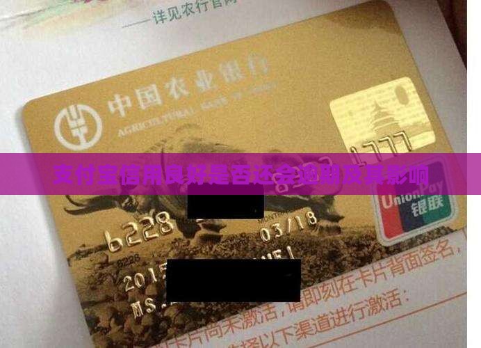 支付宝信用良好会逾期吗
