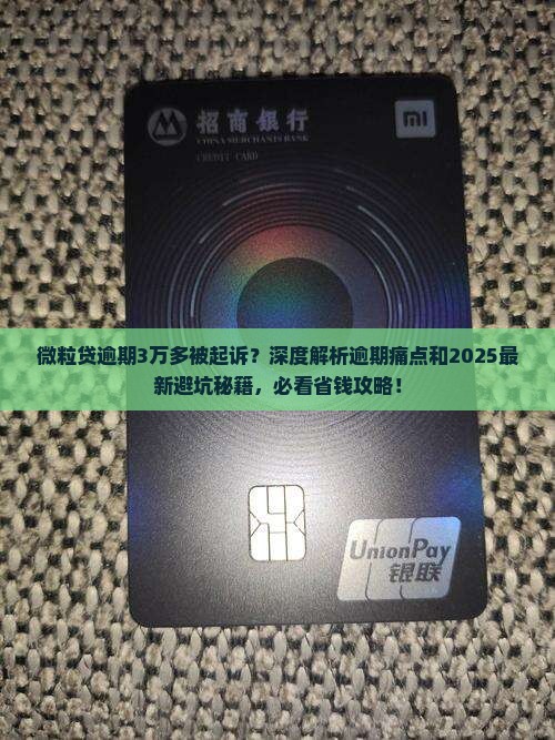 微粒贷逾期了3万多被起诉