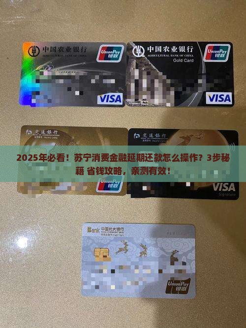 苏宁消费金融申请延期还款流程详解