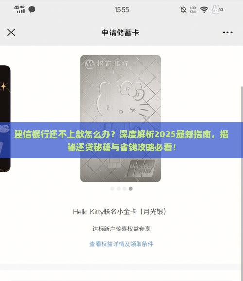 建信银行还不上款怎么办