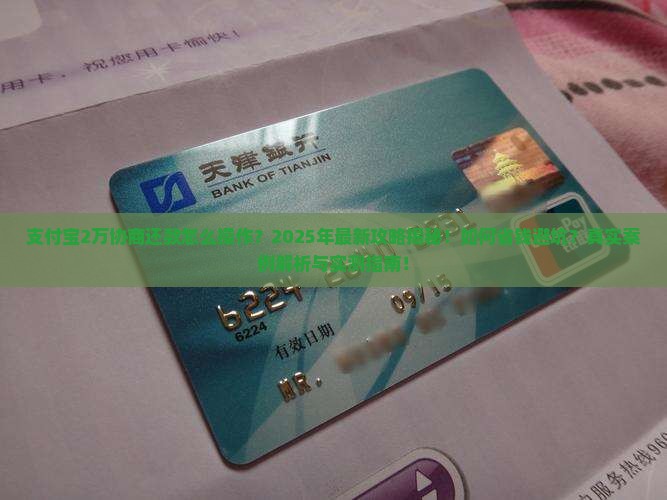 支付宝2万协商还款