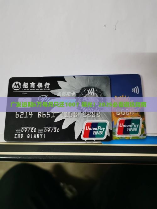 广发逾期5w每月还100怎么办