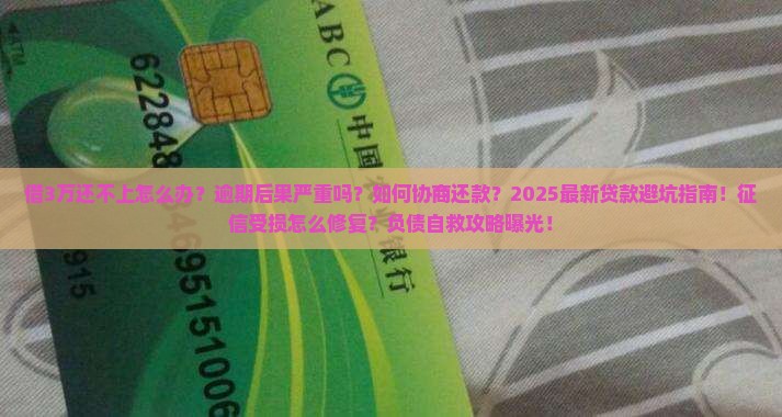 借3万还不上怎么办
