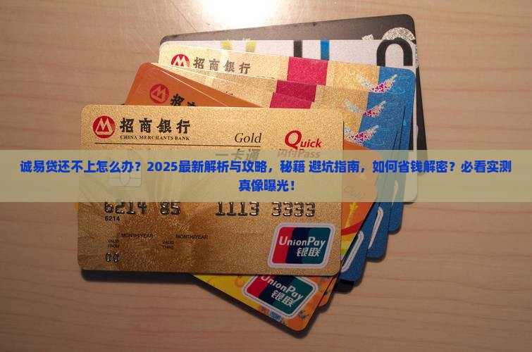 诚易贷还不上怎么解决