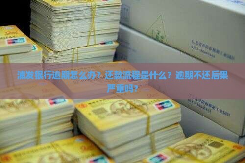 浦发银行逾期怎么办还款流程是什么