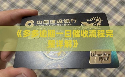 《多多逾期一日催收流程完整详解》