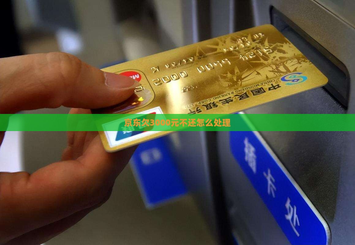 京东欠3000元不还怎么处理