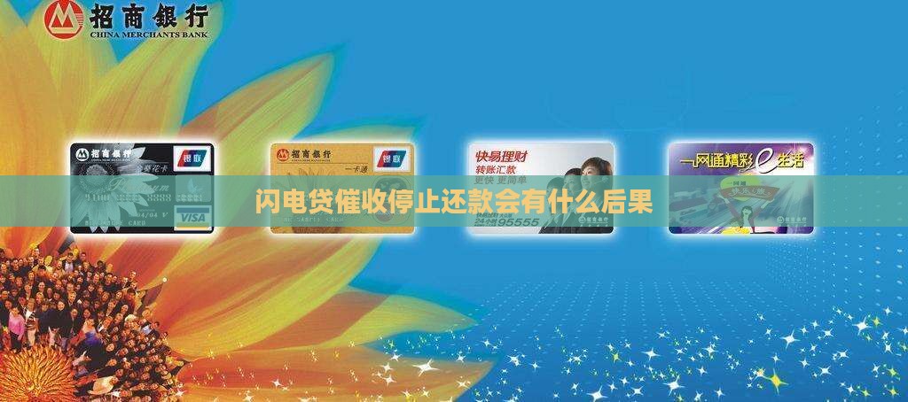 闪电贷催收停止还款会有什么后果