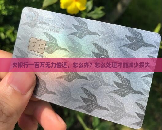 欠银行一百万无力偿还，怎么办？怎么处理才能减少损失