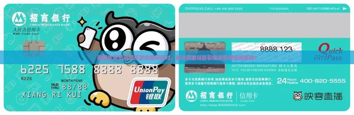 美团生意贷逾期还款该如何应对，解决资金链断裂痛点有哪些新策略？