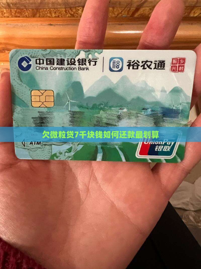 欠微粒贷7千块钱如何还款最划算