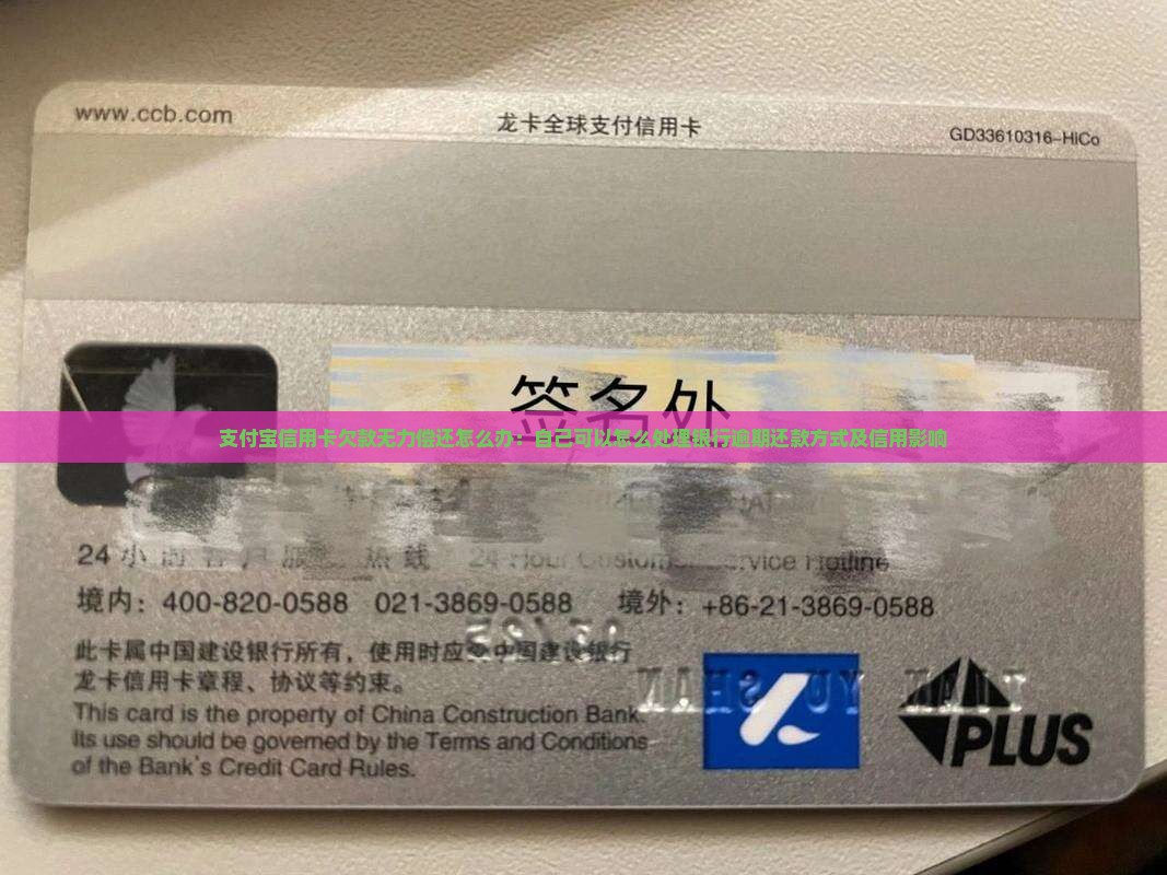 支付宝信用卡欠款无力偿还怎么办：自己可以怎么处理银行逾期还款方式及信用影响