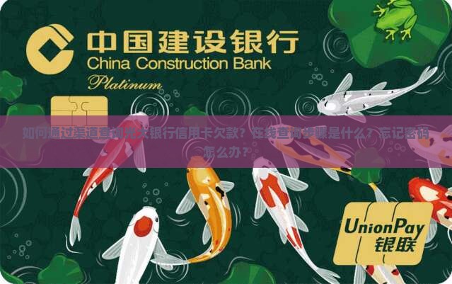 如何通过渠道查询光大银行信用卡欠款？在线查询步骤是什么？忘记密码怎么办？