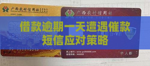 借款逾期一天遭遇催款短信应对策略