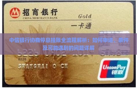 中信银行协商停息挂账全流程解析：如何申请、条件及可能遇到的问题详解