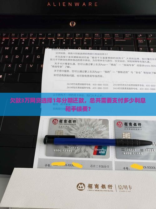 欠款3万网贷选择1年分期还款，总共需要支付多少利息和手续费？