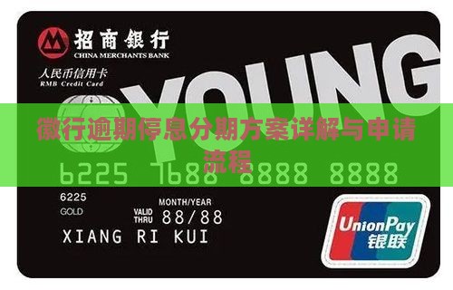 徽行逾期停息分期方案详解与申请流程