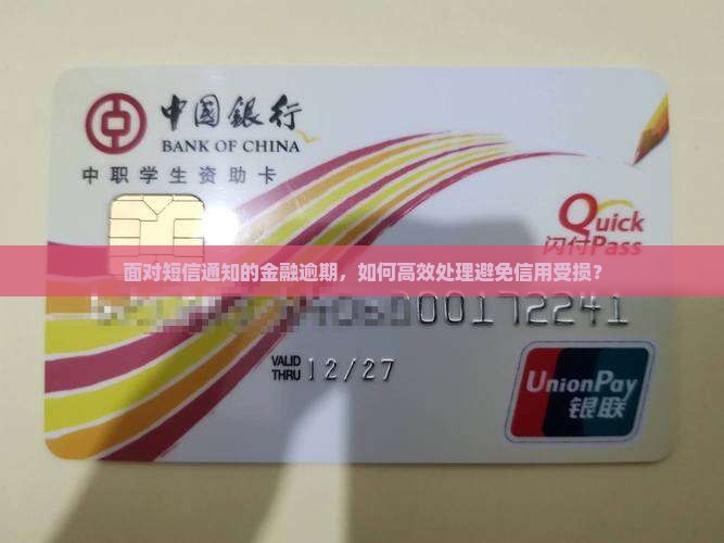 面对短信通知的金融逾期，如何高效处理避免信用受损？