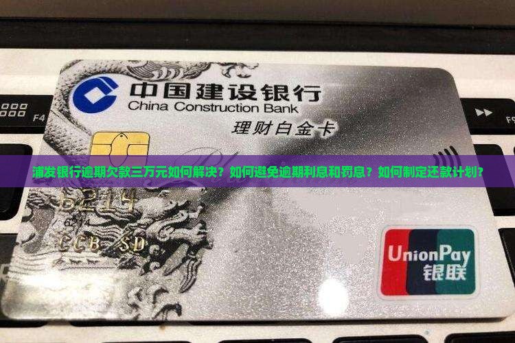 浦发银行逾期欠款三万元如何解决？如何避免逾期利息和罚息？如何制定还款计划？