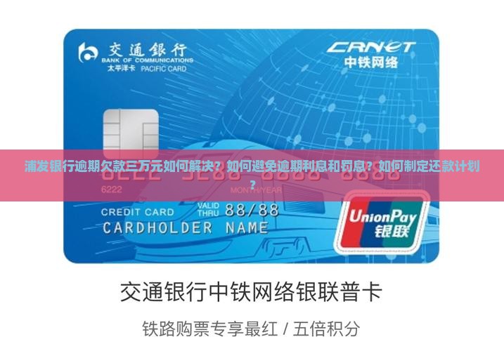 浦发银行逾期欠款三万元如何解决？如何避免逾期利息和罚息？如何制定还款计划？