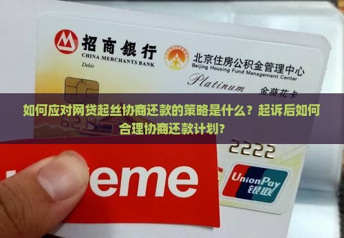 如何应对网贷起丝协商还款的策略是什么？起诉后如何合理协商还款计划？