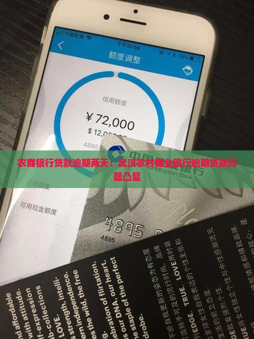 农商银行贷款逾期两天：武汉农村商业银行逾期贷款问题凸显