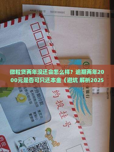 微粒贷两年没还会怎么样