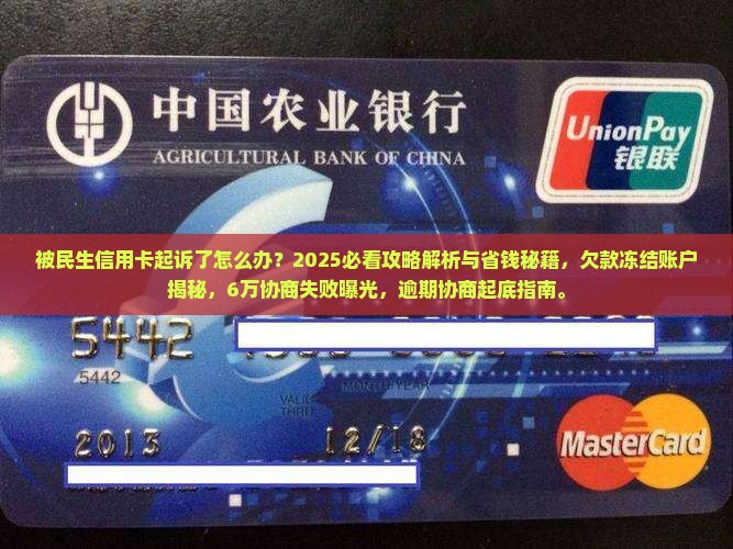 被民生信用卡起诉了怎么办