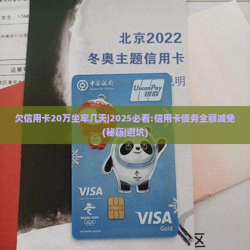 欠信用卡20万坐牢几天