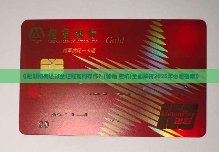 延期协商还款全过程如何操作
