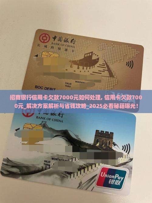 招商银行信用卡欠款7000元如何处理