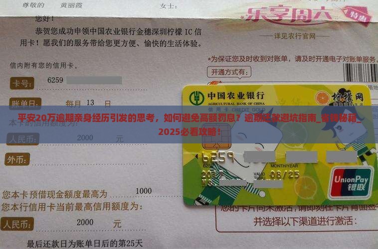 平安20万逾期亲身经历引发的思考 平安20万逾期亲身经历引发的思考