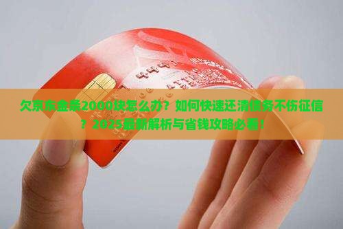欠京东金条2000块怎么办