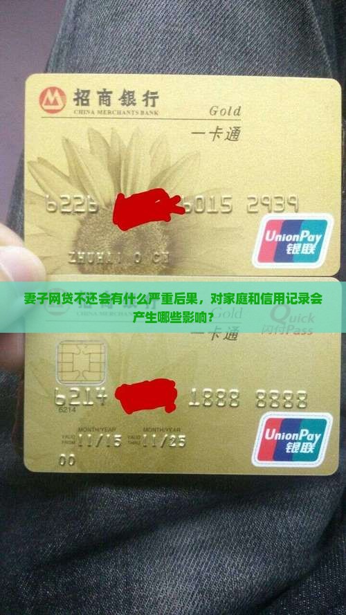 妻子网贷不还会有什么严重后果