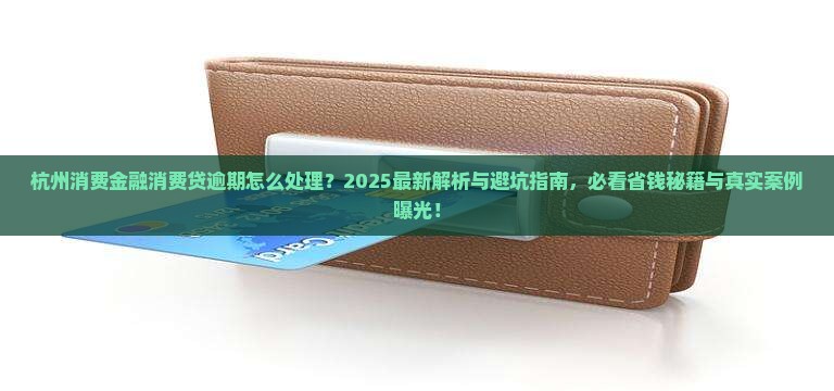 杭州消费金融消费贷逾期
