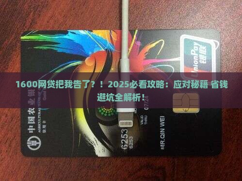 1600网贷起诉我应该如何应对