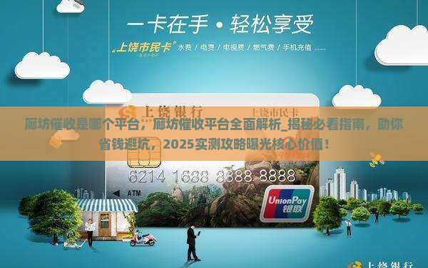 廊坊催收是哪个平台