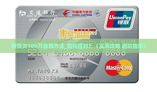 网贷欠100万自救方法