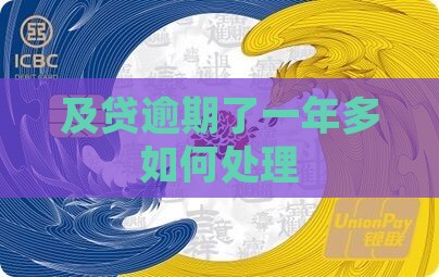 及贷逾期了一年多如何处理