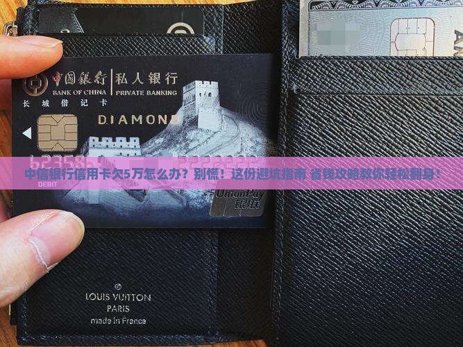 中信银行信用卡欠5万如何解决