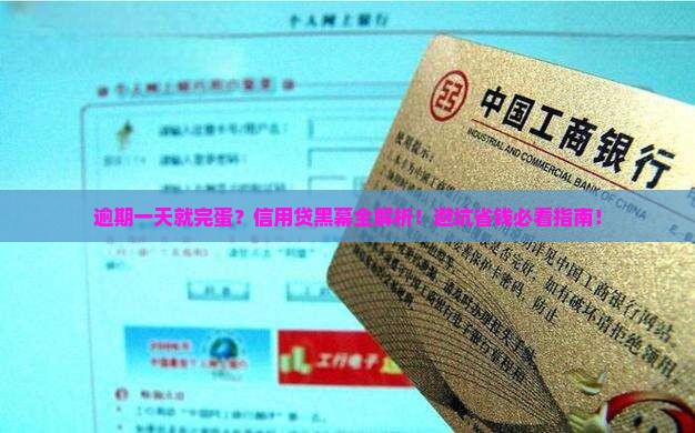 信用贷逾期一天影响大