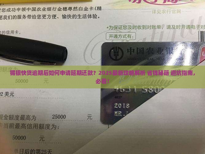 锡银快贷逾期如何申请延期还款