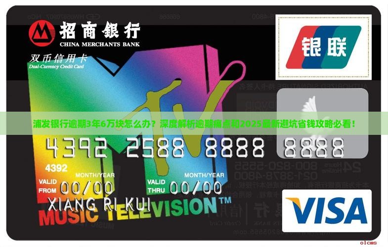 浦发银行逾期3年6万块如何处理