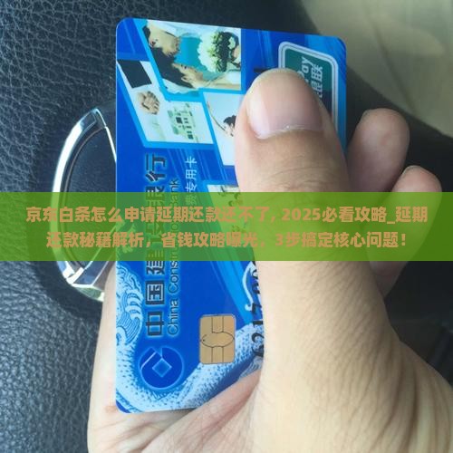 京东白条怎么申请延期还款还不了