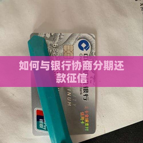 如何与银行协商分期还款征信