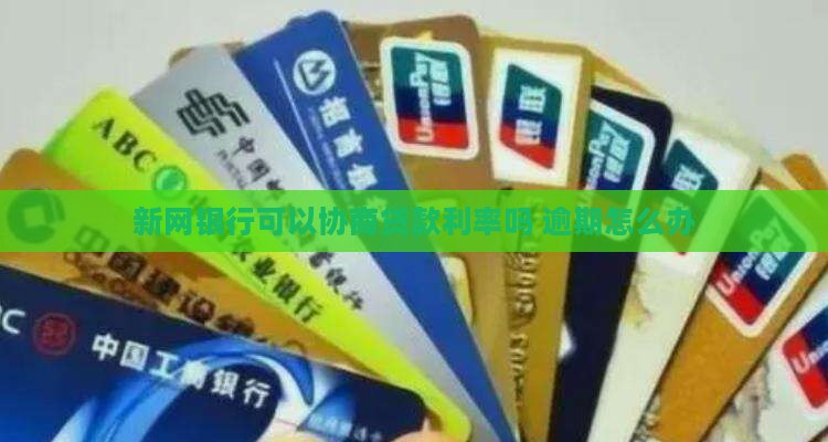 新网银行可以协商贷款利率吗