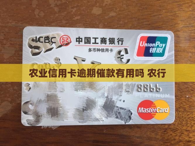 农业信用卡逾期催款有用吗