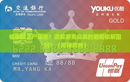 催收户籍地调解委员会